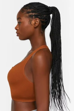 Seamless Notched Racerback Bralette
