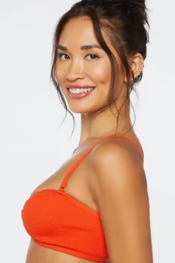 Seamless O-Ring Bralette Bikini Top