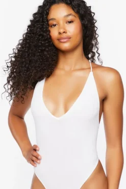 Seamless Plunging Bodysuit
