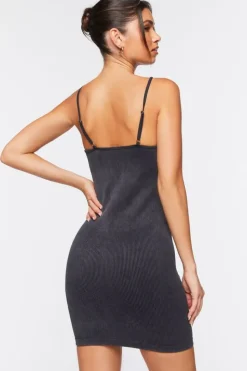 Seamless Ribbed Cami Mini Dress