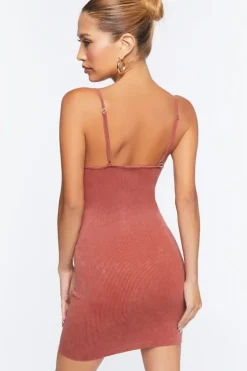 Seamless Ribbed Cami Mini Dress