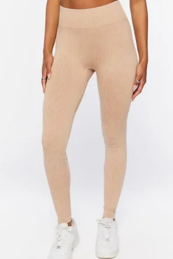 Seamless Ribbed Leggings