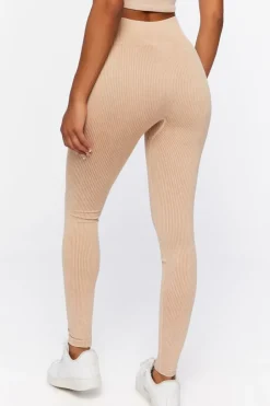 Seamless Ribbed Leggings