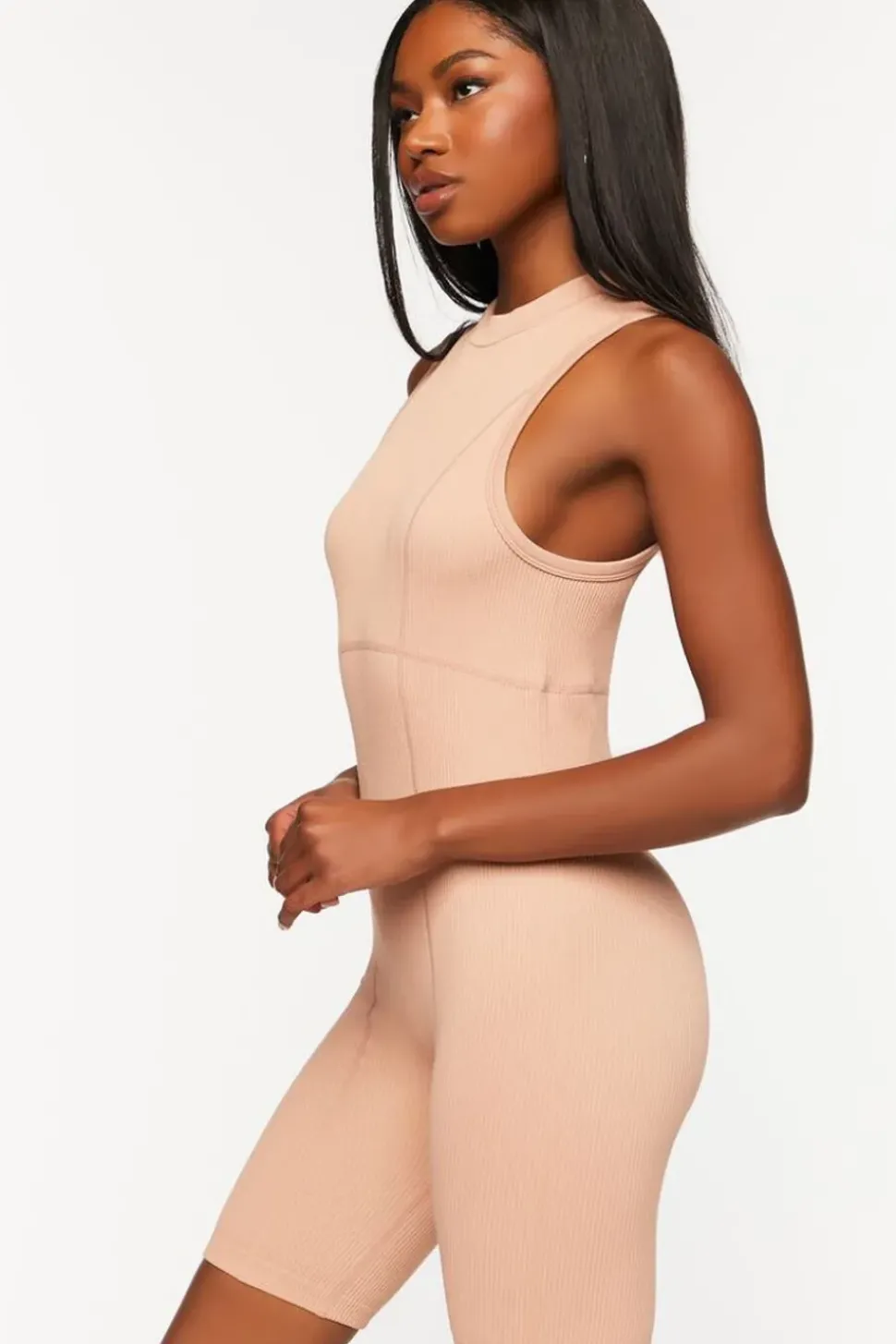Seamless Sleeveless Romper