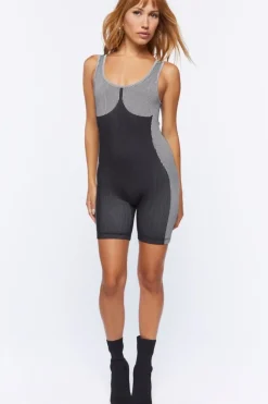 Seamless Striped Romper