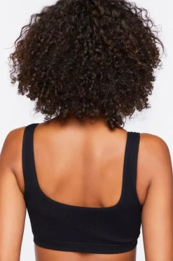 Seamless Textured Sports Bra
