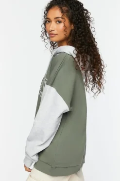 Seattle Colorblock Fleece Hoodie