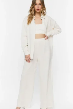 Seersucker Shirt & Pants Set