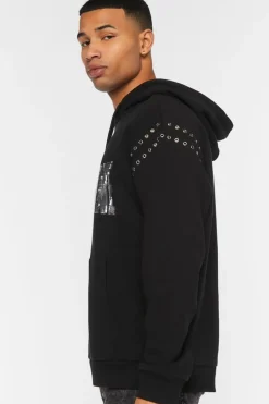 Sequin Blessed One Hoodie