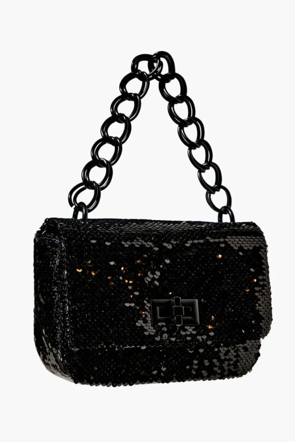 Sequin Chain Handbag