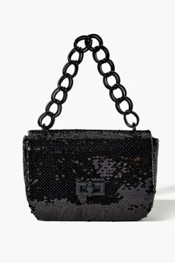 Sequin Chain Handbag