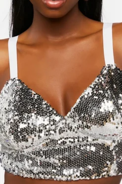 Sequin Sweetheart Bralette