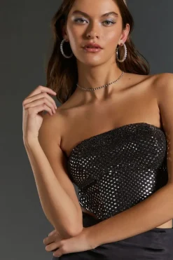 Sequin Tube Top