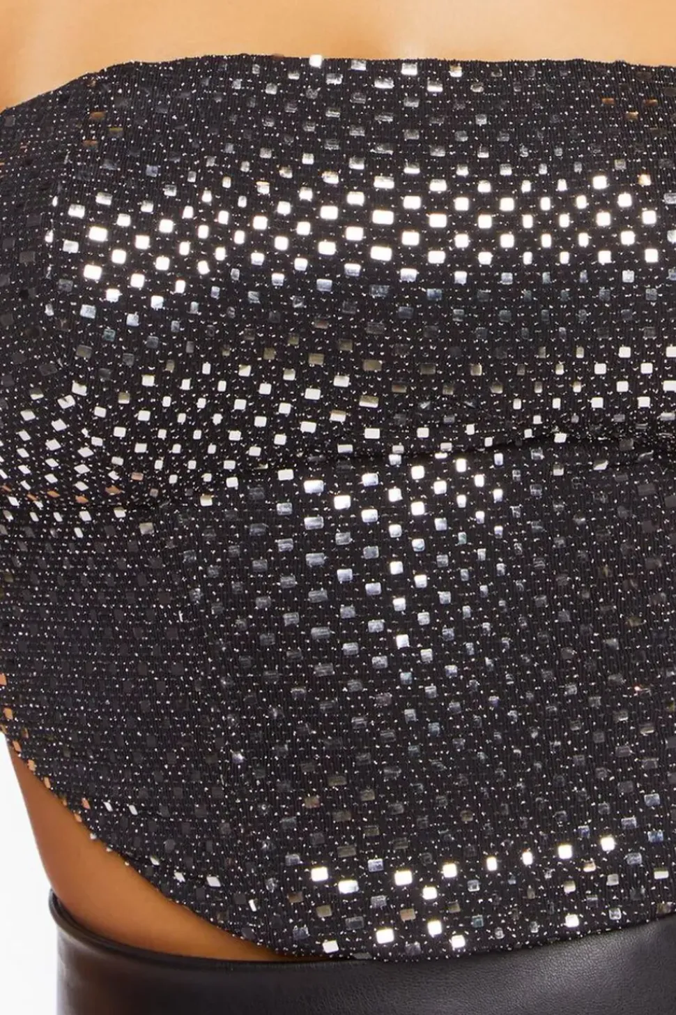 Sequin Tube Top