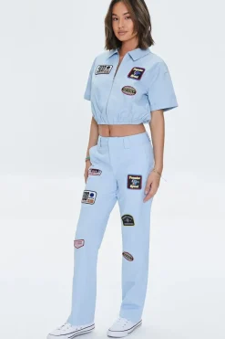 900 Series Club Patch Graphic Pants