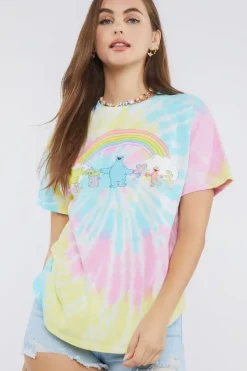 Sesame Street Graphic Tie-Dye Tee