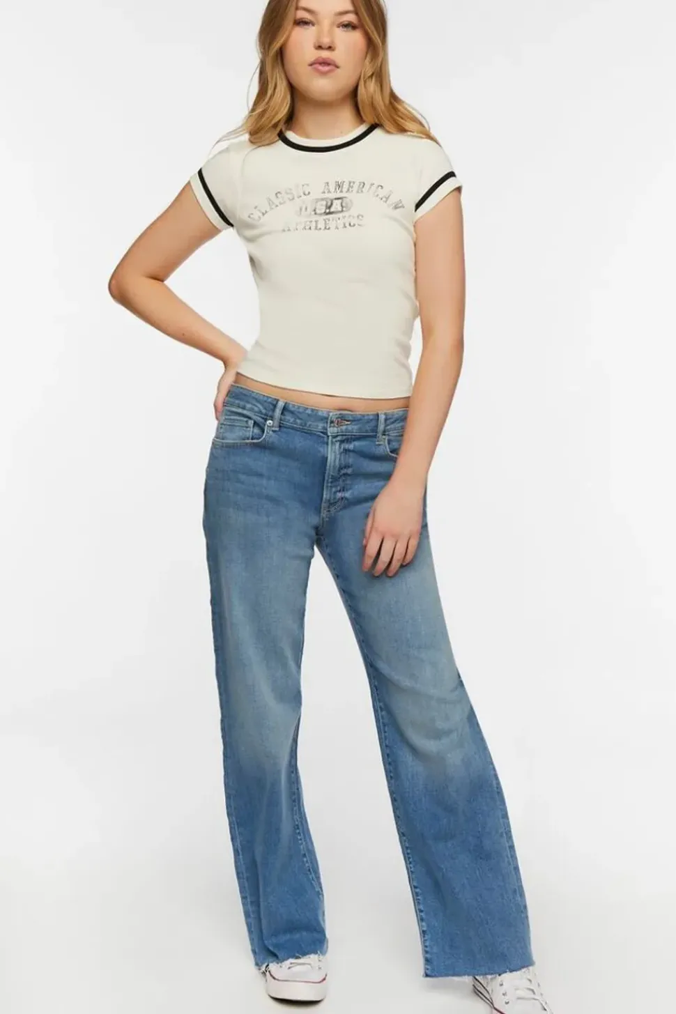 90S-Fit Low-Rise Jeans