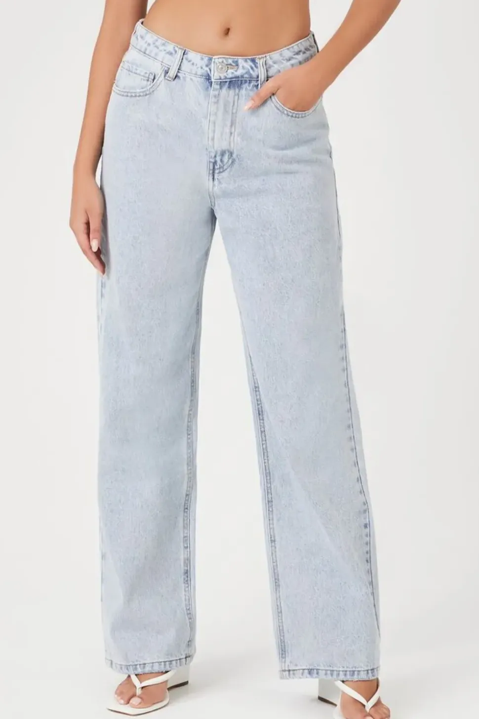 90S-Fit Straight Jeans