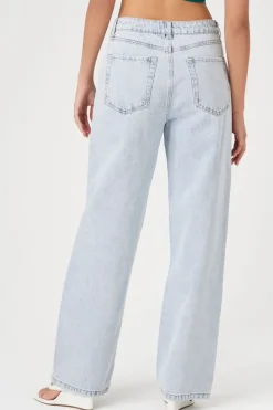 90S-Fit Straight Jeans