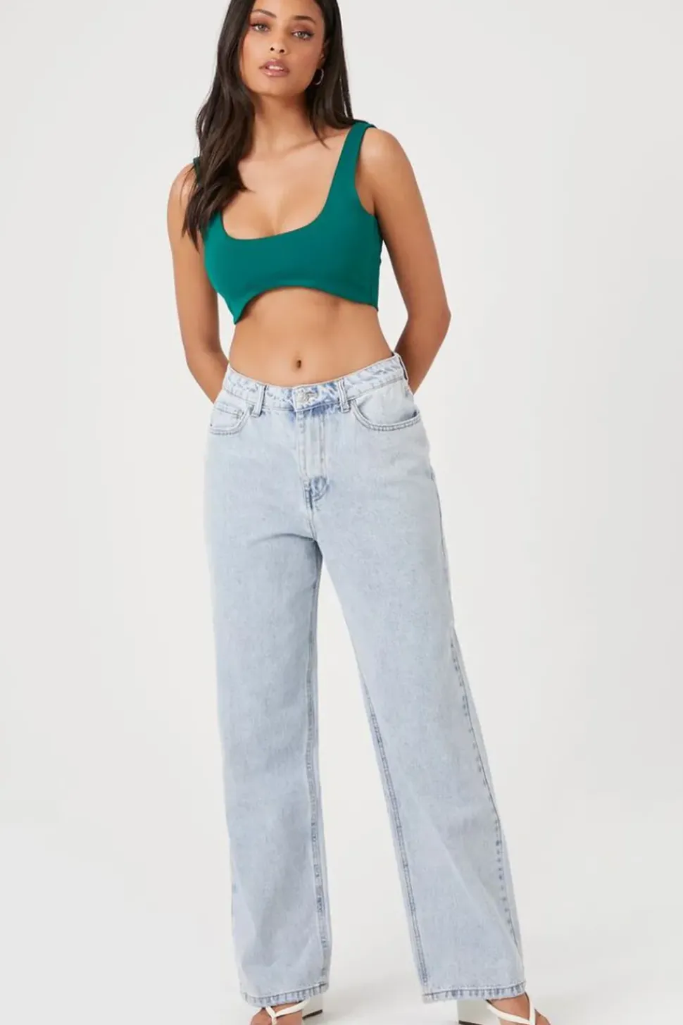 90S-Fit Straight Jeans