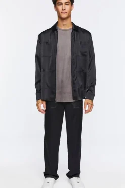 Sheeny Drawstring Trousers