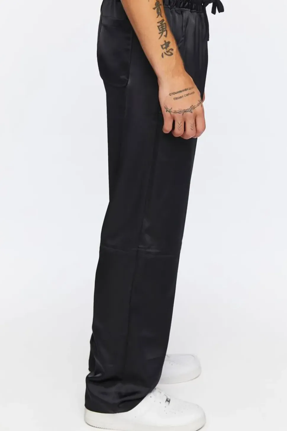 Sheeny Drawstring Trousers