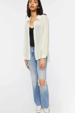 Sheer Chiffon Shirt