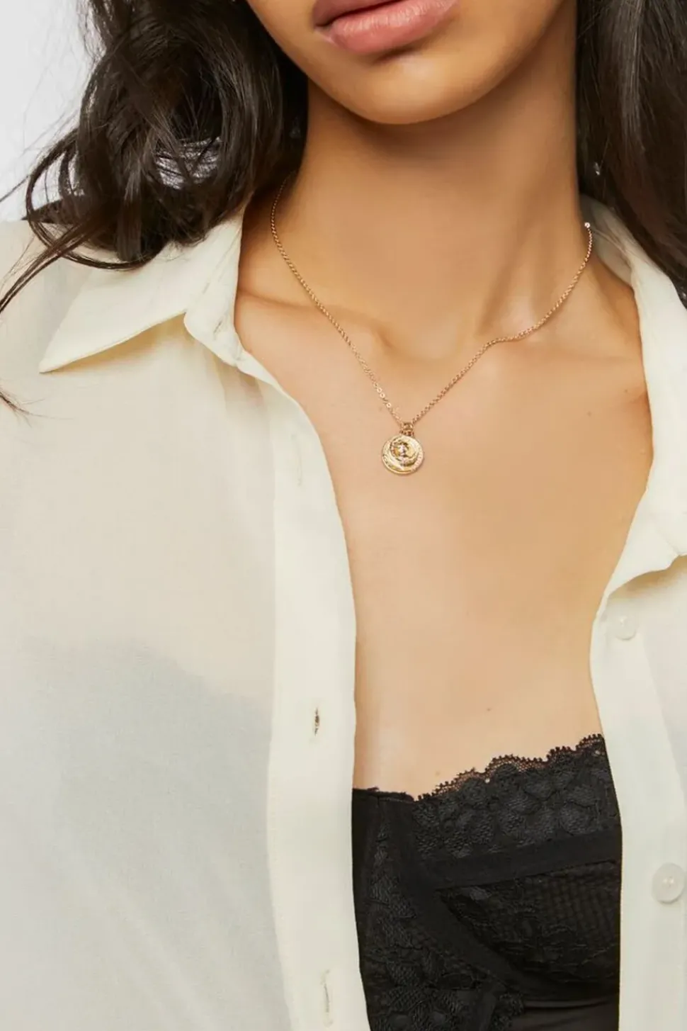 Sheer Chiffon Shirt