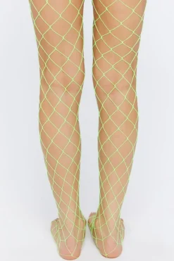 Sheer Fishnet Tights