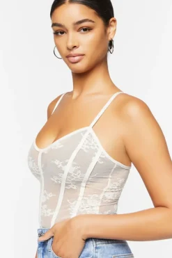 Sheer Lace Bodysuit