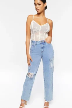 Sheer Lace Bodysuit