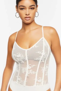 Sheer Lace Bodysuit