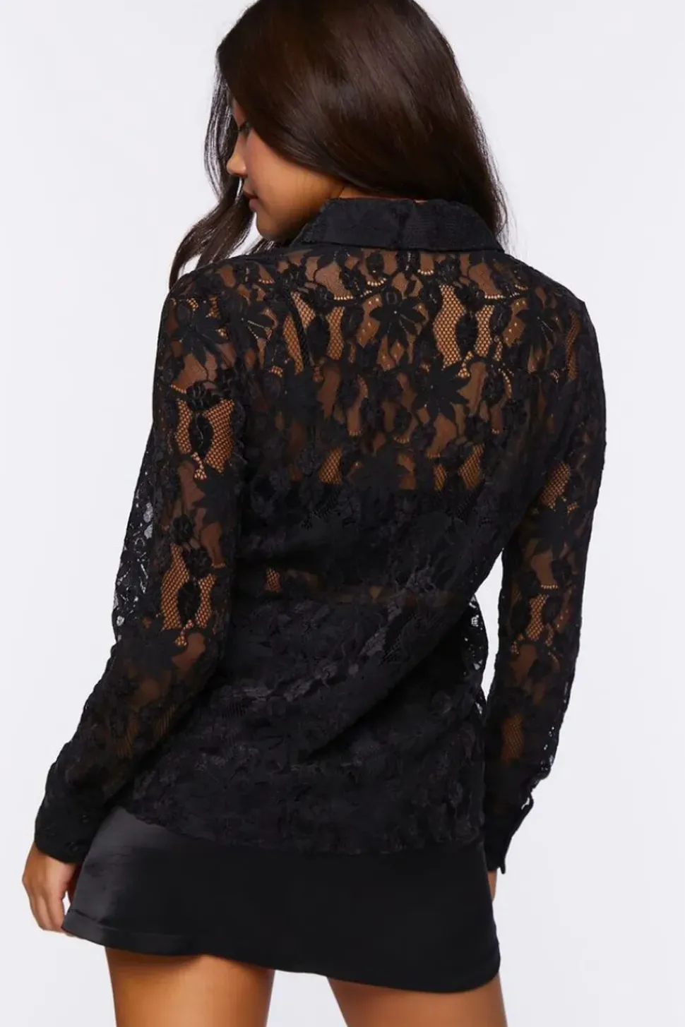 Sheer Lace Shirt
