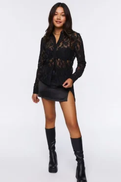 Sheer Lace Shirt