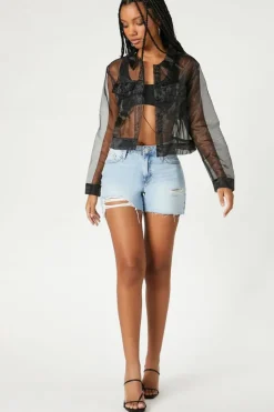 Sheer Organza Jacket