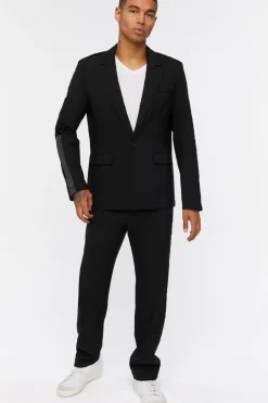 Side-Striped Straight Pants