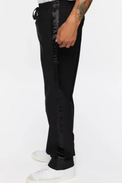 Side-Striped Straight Pants