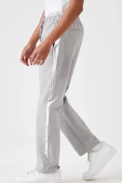 Side-Striped Straight Pants