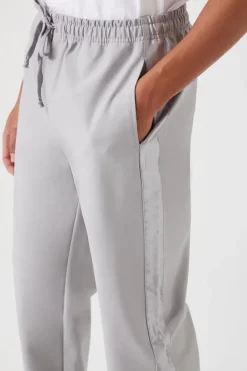 Side-Striped Straight Pants
