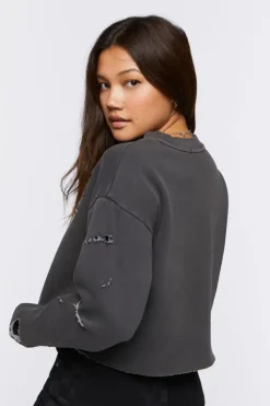 Skater Boys Graphic Cropped Pullover
