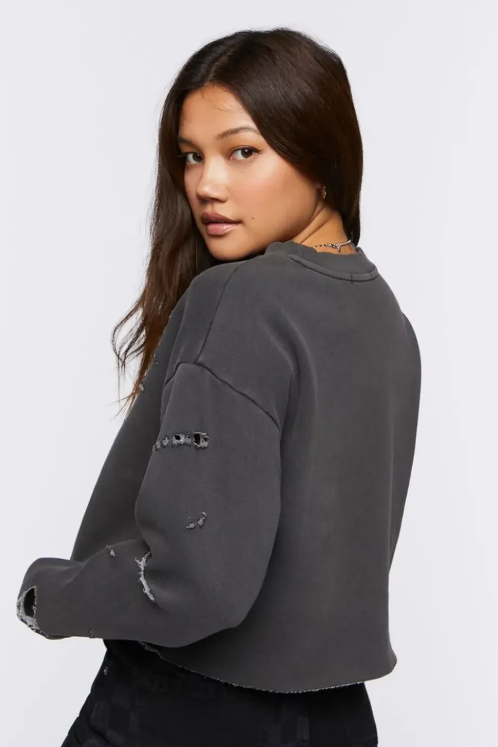 Skater Boys Graphic Cropped Pullover
