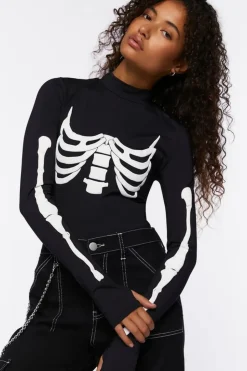 Skeleton Graphic Bodysuit