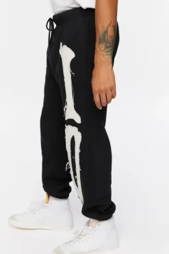 Skeleton Print Joggers