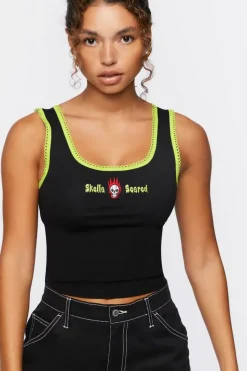 Skella Scared Graphic Tank Top