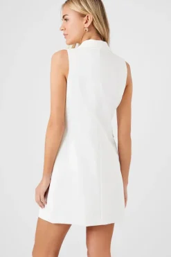Sleeveless Blazer Mini Dress