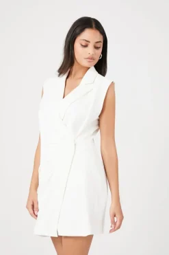 Sleeveless Blazer Mini Dress