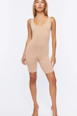 Sleeveless Fitted Romper
