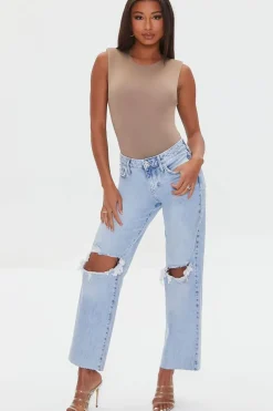 Sleeveless Padded Bodysuit