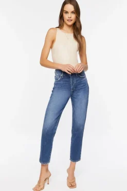Sleeveless Round-Neck Bodysuit