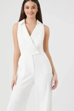 Sleeveless Wide-Leg Jumpsuit